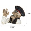 Ebros Gift Bootleg Rum Gold Tooth Pirate Captain Hook Skeleton