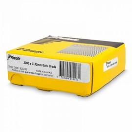 Paslode 16 Gauge C Series Galvanised Chisel Brad Nails 3000 Pieces Pack, 32 mm Length