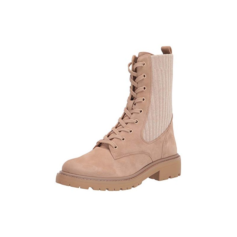 Sam Edelman Women's Lydell Combat Boot Sesame 9 Medium