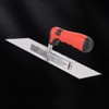 ESreake 5Pcs Square Notched Trowel Set,Stainless Steel Concrete Trowels Margin