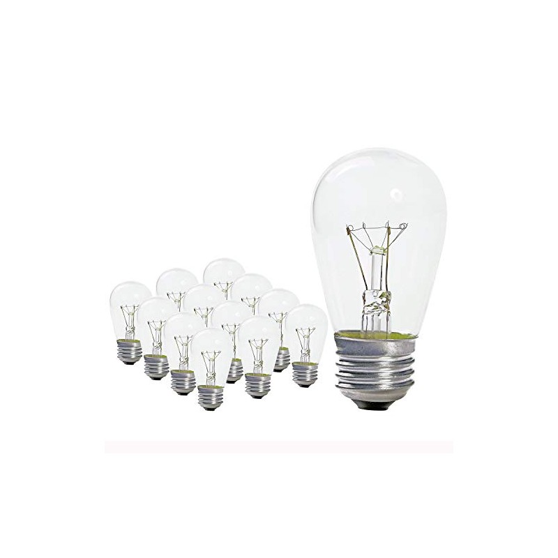 25 Qty. Halco 11W S14 CL 130V Halco S14CL11 11w