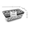 Polish Pottery Baker - Loaf Dish - Peacock Feather