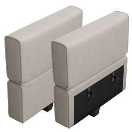 Belffin Modular Sofa Armrest Backrest Module for Modular Sectional Sofa Couch Side Armrest, Backrest Velvet Grey