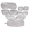 auguisy-motortrim All Window Sun Shade UV Visor Block Cover Set