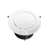 TOTMOX Ventilation Grille Exhaust Grille Round 125 mm ABS Plastic