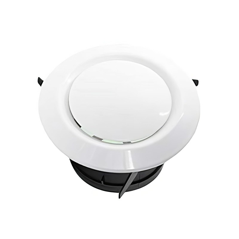 TOTMOX Ventilation Grille Exhaust Grille Round 125 mm ABS Plastic