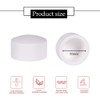 YOFASEN Water Pipe Fittings White PVC Slip End Caps Cover,