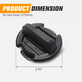 4PCS Floor Drain Plug Compatible with Polaris General,Twist Drain Plug Floor Plugs Compatible with Polaris RZR XP 1000 RZR 900/S Turbo General 1000 Accessories 2014-2021