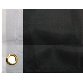 Pow Mia You Are Not Forgotten Black & White Premium Quality Heavy Duty Fade Resistant 150D Woven Poly Nylon 3x5 3'x5' Flag Banner Grommets