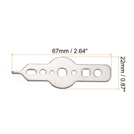 PATIKIL Dart Wrench Tool, 2 Pack Shaft Tightener & Tip Adjuster for Steel and Soft Tips