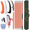 Pole Saws for Tree Trimming, 7.3-27 ft Manual Pole Saw