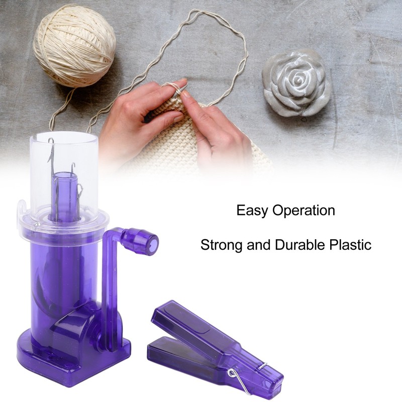 Embellish Knit Machine Easy Operation Strong Plastic Light Portable Manual