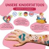 Papierdrachen Bibi & Tina Tattoos for Children, Skin-Friendly Children's Tattoos,