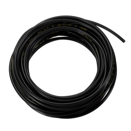 M METERXITY Pneumatic Tubing Pipe, 2.5mm(ID) x4mm(OD) PU Polyurethane Air Compressor Hose for Air Compressor Fitting/Gas/Fluid Transfer, Air Hose Line Tube [10M/32.8ft, Black]