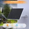 6W Solar Panel for Security Camera,Solar Panels with Micro USB