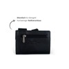 SecWal Zipped Coin Holder Black