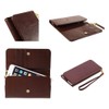 DFV Mobile Premium Crazy Horse PU Leather Wallet Case Cover