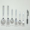 Nagao Lilac Dessert Forks, Set of 12, 18-8 Stainless Steel,