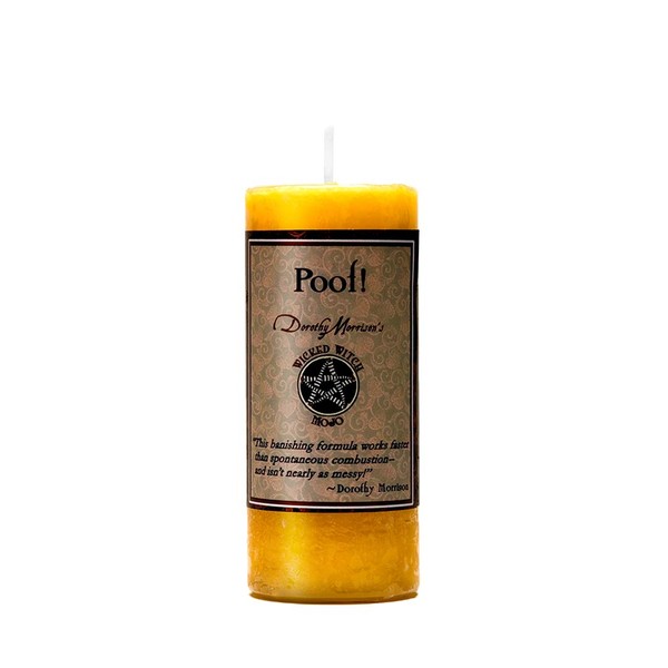 Wicked Witch Mojo - Poof Candle by Dorothy Morrison