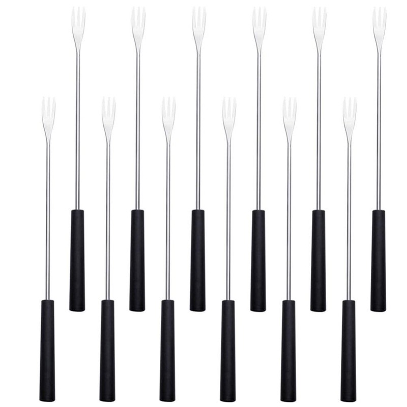 Kichvoe Fondue Forks - Stainless Steel Fondue Forks - 12