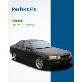 LUJUNTEC Interior Door Handles,Front Rear Door Handles Passenger Right Side,Replacement for 1992-1996 for Toyota for Camry,2pcs Brown Handles Replace