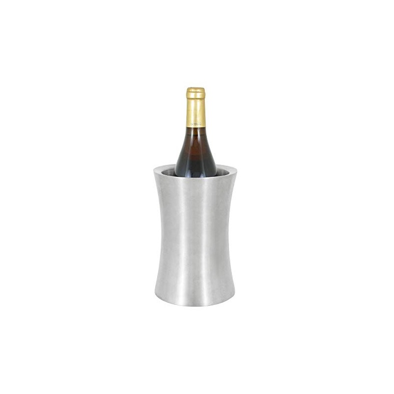 Oenophilia Barrow Wine Chiller, Stainless Steel, Modern Wine Cooler, Keeps