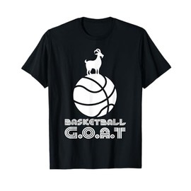 Funny Boys Basketball GOAT Kids Baller Youth Player Gift T-Shirt