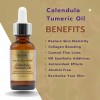 Aceite Orgánico Natural 100 % Puro De Caléndula Y Cúrcuma,