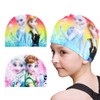 SHANKAM Pack of 2 Children's Swimming Caps, Cartoon Swimming Cap,