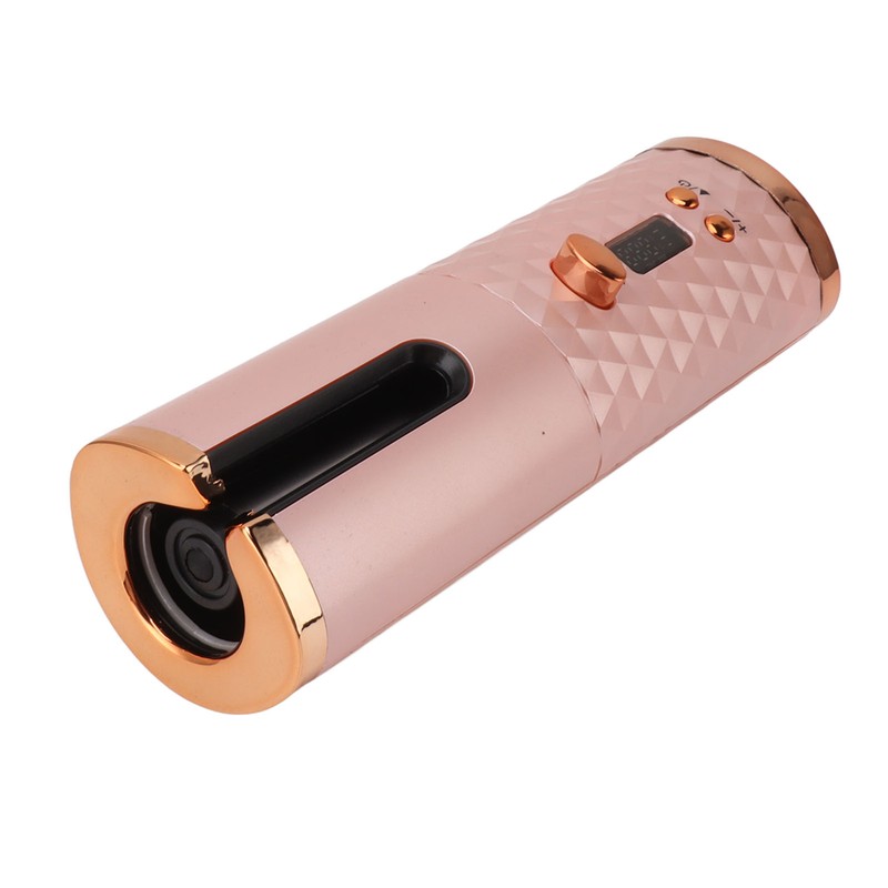 Cordless Automatic Hair Curler Fast Heating USB Rechargeable Portable Curling