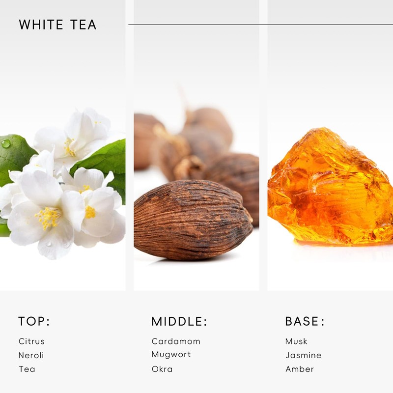 White Tea Aroma Essential Oil Blend Sublime Scent, Hotel Diffuser