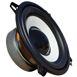 MASTER AUDIO 1 MA13BT/4 Professional White Tweeter 13.00 cm 130 mm 5 Inch 80 Watt RMS 160 Watt Max 4 Ohm Rubber Suspension Sensitivity 91 dB Car Pack of 1