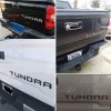 Unbranded Matte Black 3D Raised Layer Tailgate Insert Letters fits