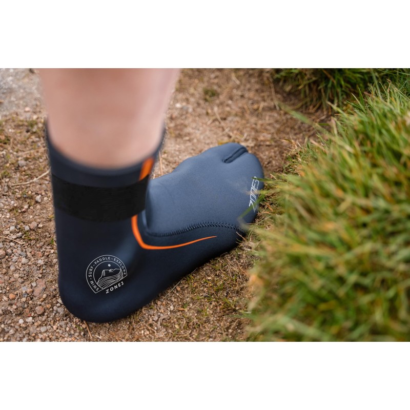 ZONE3 Active-Flex Neoprene Swim Socks Offer Protection/Thermal Insulation For Your