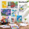Shuttle Art 51 Colors Alcohol Markers, 50 Colors Dual Tip