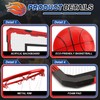 Pro Indoor Mini Basketball Hoop Set for Kids Adults, Basketball
