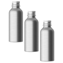 3 Sets Aluminum Bottle Lotion Bottle Shampoo Bottle Essential Oil Bottle Shampoo Sub Bottle Screw Caps Bottles Bottle with Screw Lids Liquid Bottle Travel Bottles Perfume Container