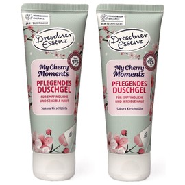 2-er Pack Dresdner Essenz Duschgel My Cherry Moments Reisegröße 2x 75ml