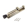 sourcing map Kickdown Door Stopper Spring Loaded Foot Pedal Door