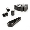 LST 20x Cover Caps Hexagonal Wheel Bolt Caps Long 17