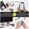Rocketbook Rocketbook Reusable Sticky Notes Starter Pack with Storage Case,