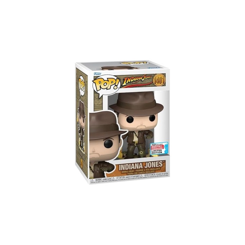 Indian Jones - #1401- Funko Pop! - NYCC 2023 Stickered