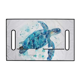 Darisoco Sea Turtle Evolution Golf Cart Seat Covers Golf Cart Seat Towel Blanket with 4 Front Pockets Fits for Club Car and More 2 Person Seats Golf Carts