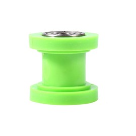 Aramox Car Chain Roller, 10mm Chain Roller Slider Tensioner Wheel Guide Pit for Dirt Bike Motor ATV (Green)