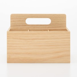 Muji 44310236 Wooden Tool Box, W x D x H: Approx. 6.6 x 6.6 x 5 inches (16.8 x 16.8 x 12.6 cm)