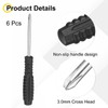 uxcell 6pcs Mini Phillips Screwdriver 3.0mm 98mm Length Micro Precision