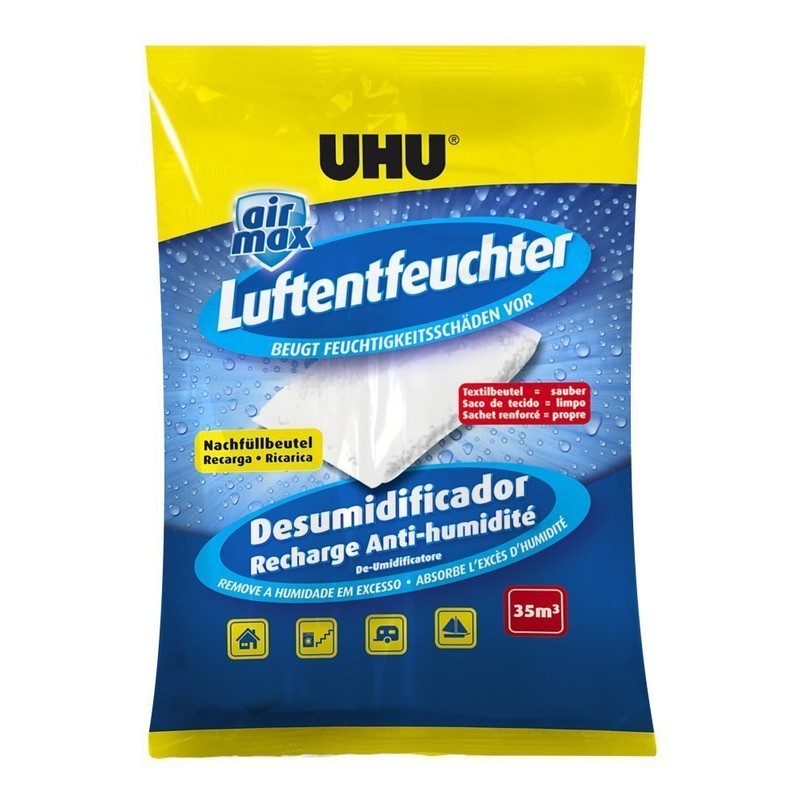 UHU 47135 Airmax Dehumidifier Refill Bag, 450 g (Pack of
