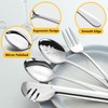 Pleafind 16 PCS Serving Utensils, Stainless Steel Serving Utensils Set