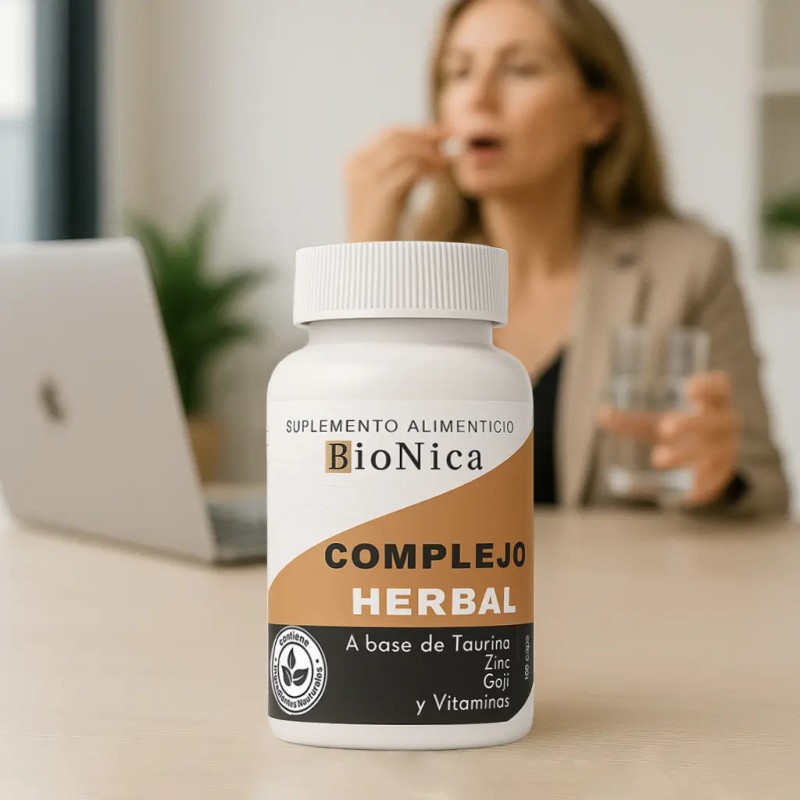 Biónica Suplemento Cápsula Complejo Herbal 100 Cáps