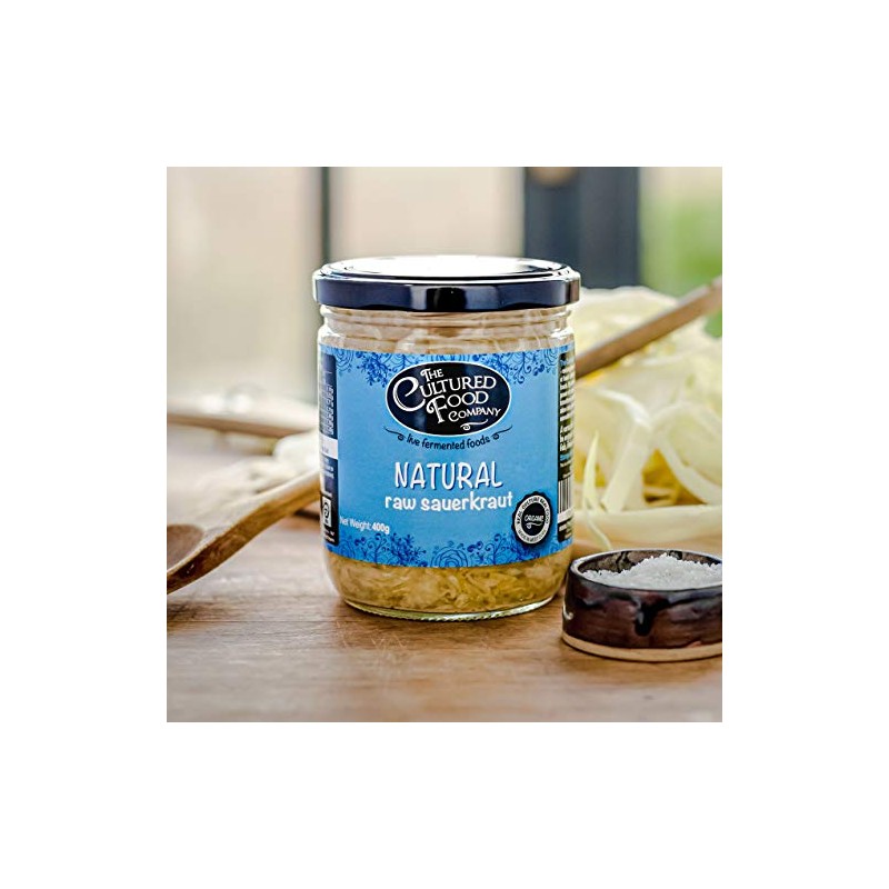 Natural Raw Sauerkraut, Organic, 400g